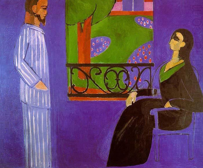 Henri Matisse The Conversation china oil painting image